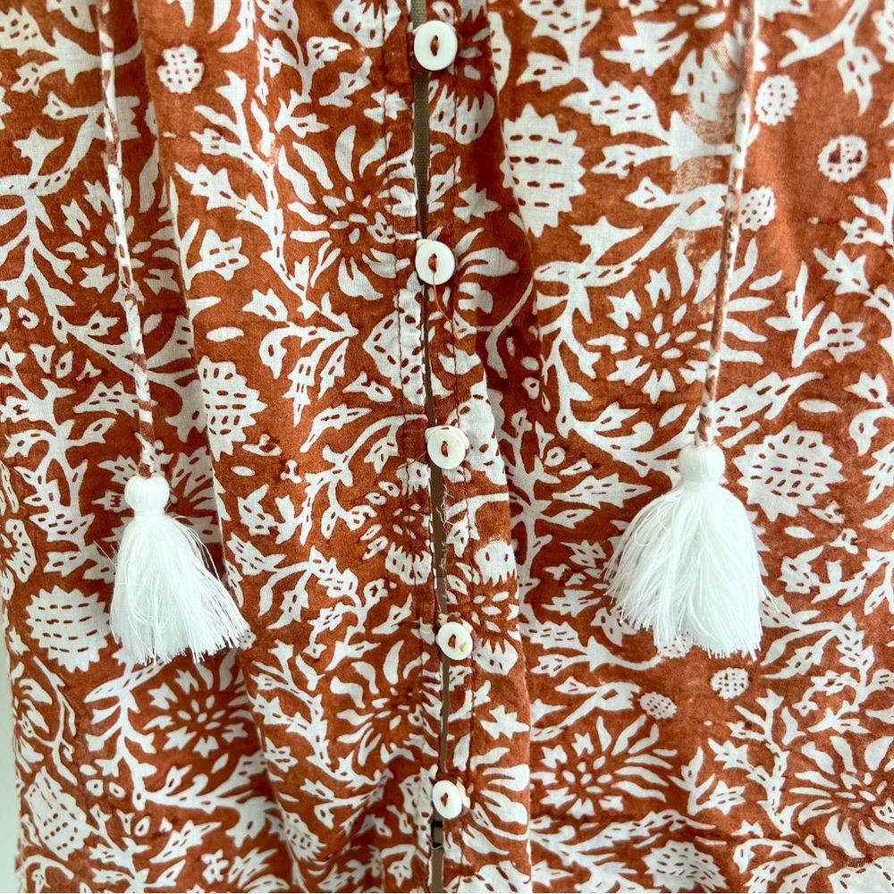 Cleobella Adele Button-Up Tie Blouse - image 7